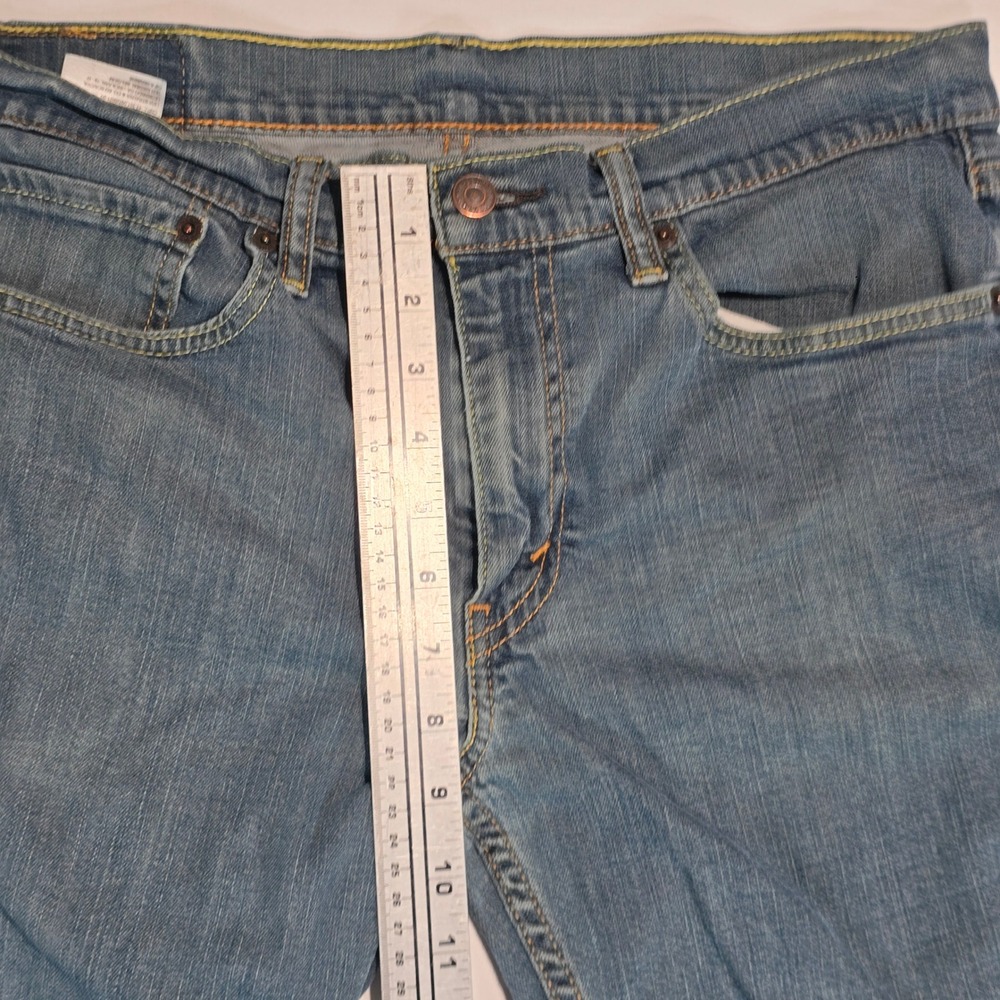 Levis 511 Slim Fit Mens Jeans Blue Medium Wash Denim W34 L32 04511-0408 - Picture 14 of 16